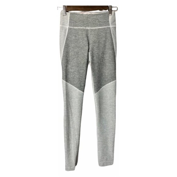 Outdoor Voices Two-Tone Gray Colorblock Warm Up Legging 7/8 XS - Picture 4 of 9